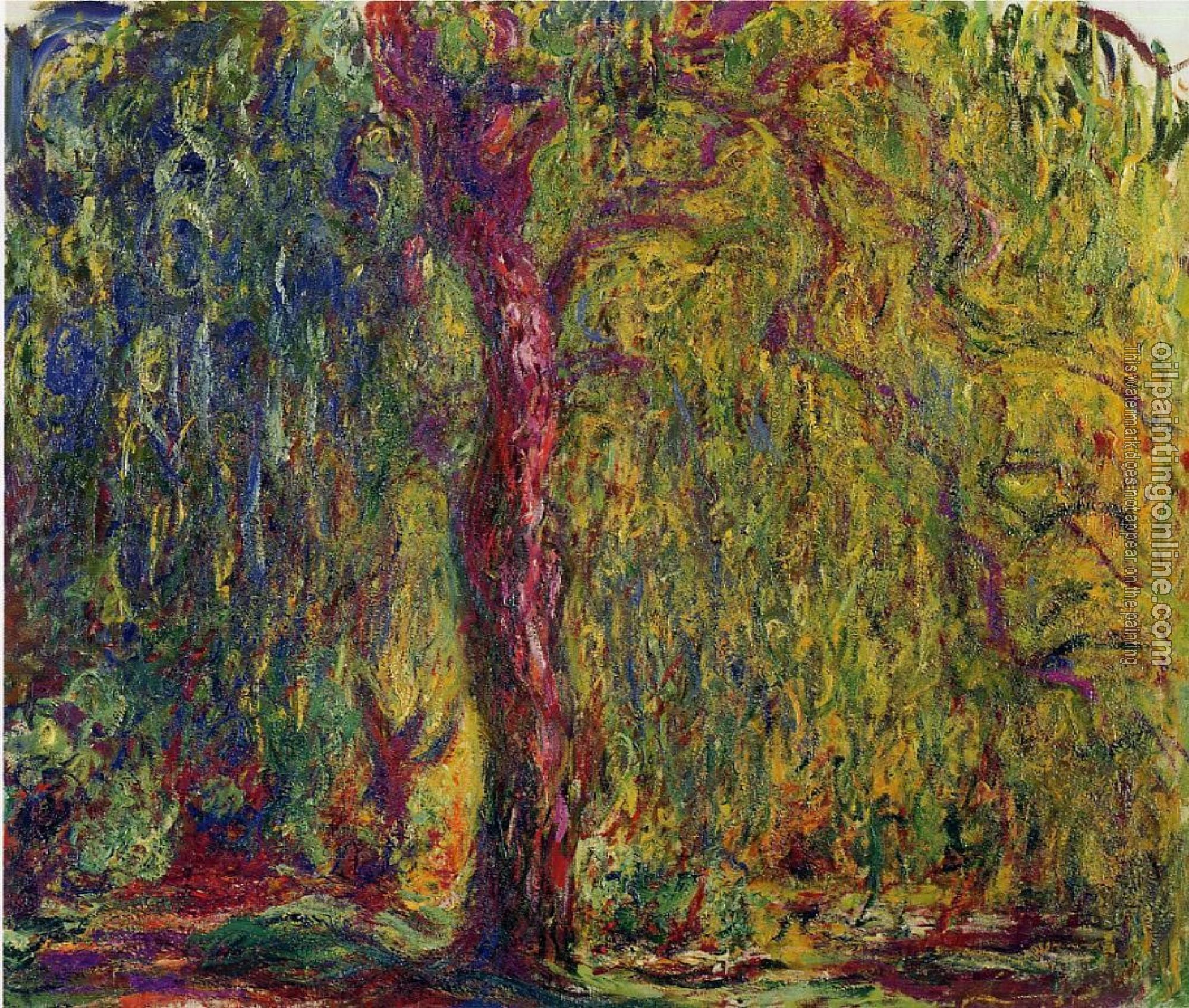 Monet, Claude Oscar - Weeping Willow